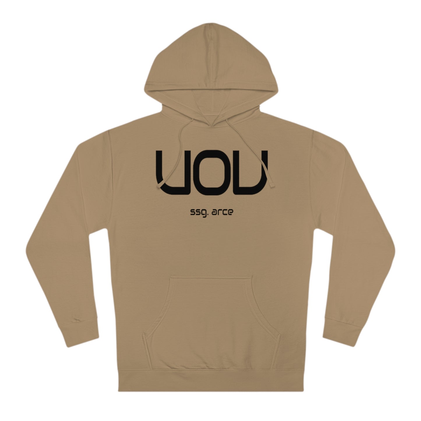SSG. Arce Green Beret Hooded Sweatshirt - UOU Apparel