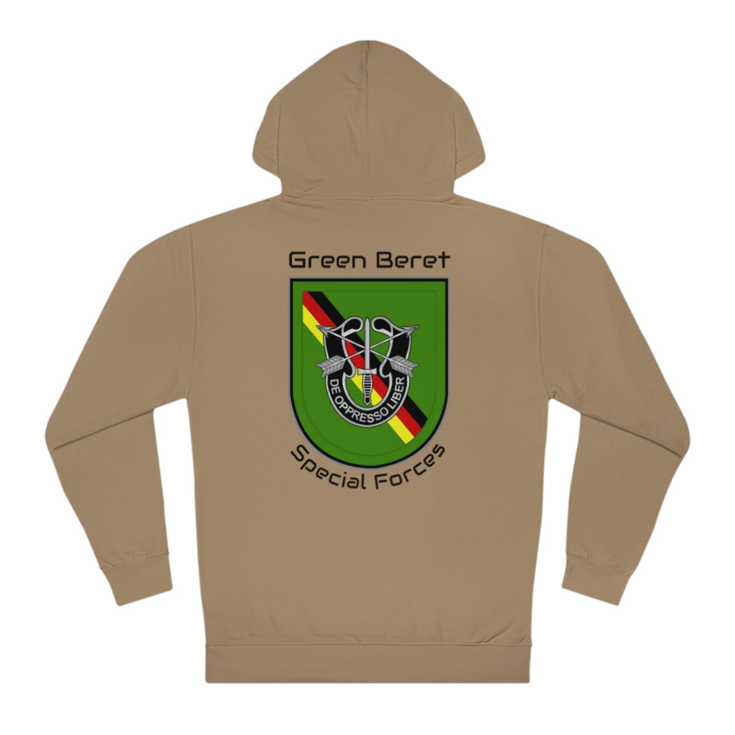 SSG. Arce Green Beret Hooded Sweatshirt - UOU Apparel